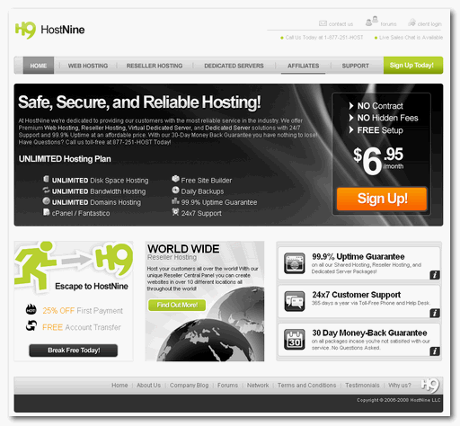 HostNine Web Hosting HostNine Web Hosting