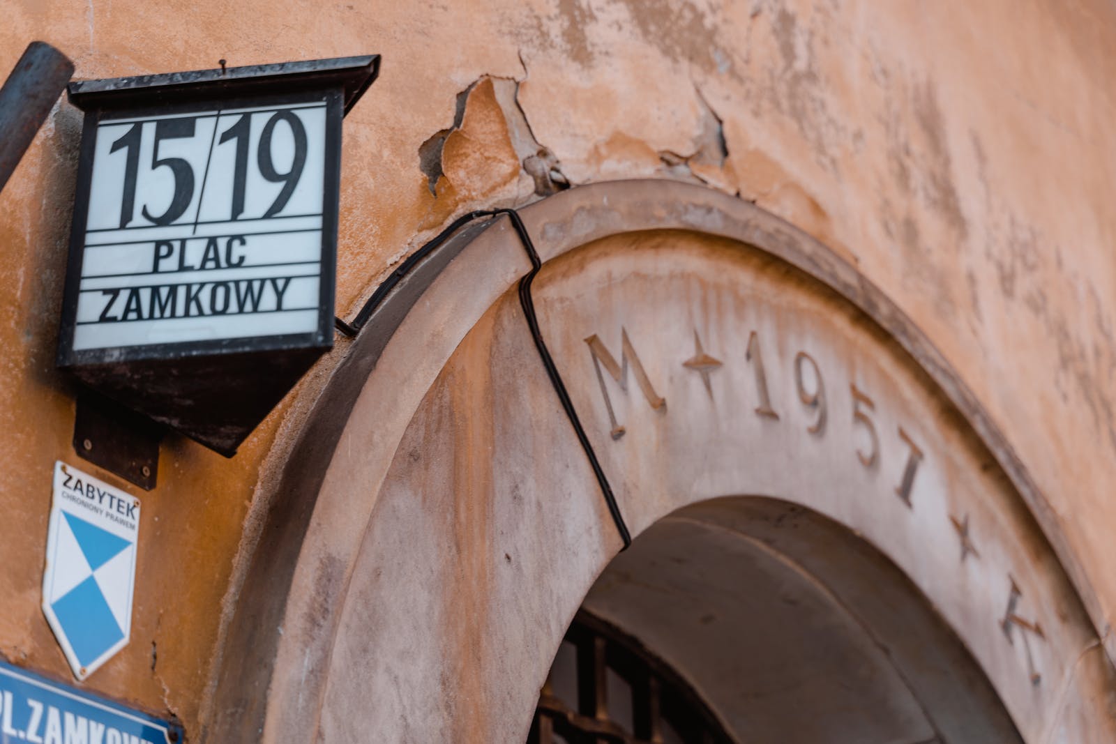 Old Building With Arched Window